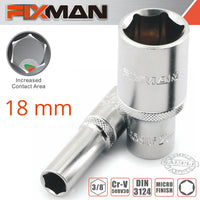 Fixman Fixman 3/8' Dr Deep Socket 18 Mm Fix H0511 M