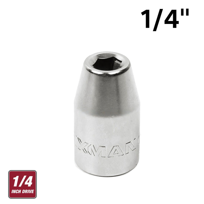 Fixman Fixman Coupler 1/4 M Hex X 1/4 M Square Fix J0606