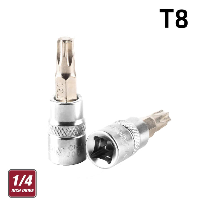 Fixman Fixman 1/4' Dr.Bit Socket Torx T8 Fix J0806