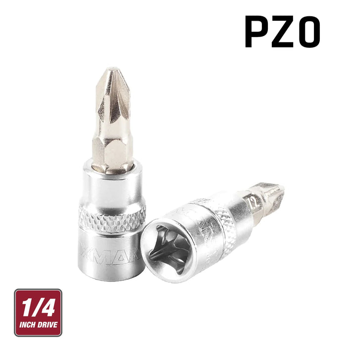 Fixman Fixman 1/4' Dr.Bit Socket Pz0 Pozi Screwdriver Bit Fix J0820