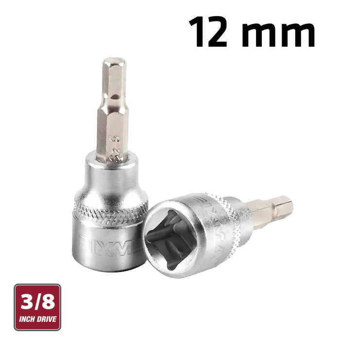 Fixman Fixman 3/8' Dr.Bit Socket 12 Mm Hex Allen H12 Fix J0909
