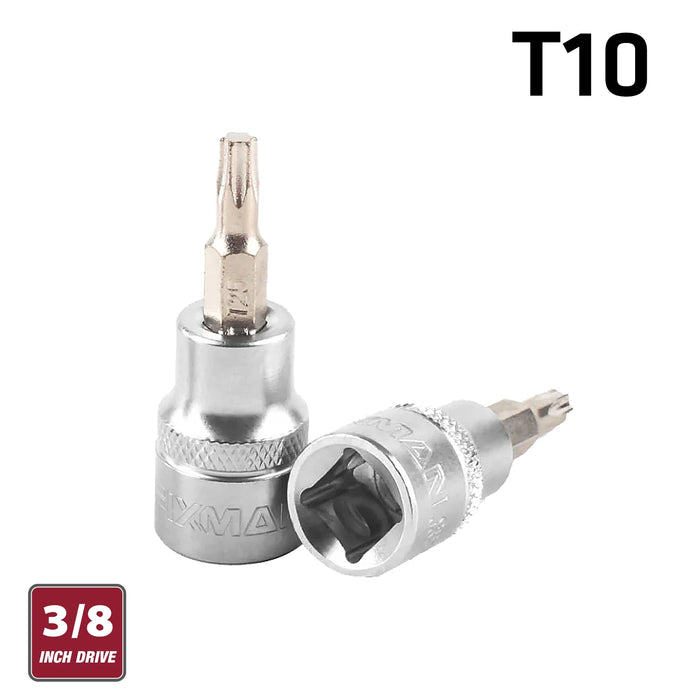 Fixman Fixman 3/8' Dr.Bit Socket T10 Torx Fix J0912