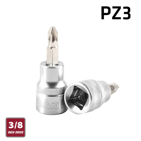 Fixman Fixman 3/8' Dr.Bit Socket Pz3 Pozi Screwdriver Bit Fix J0937