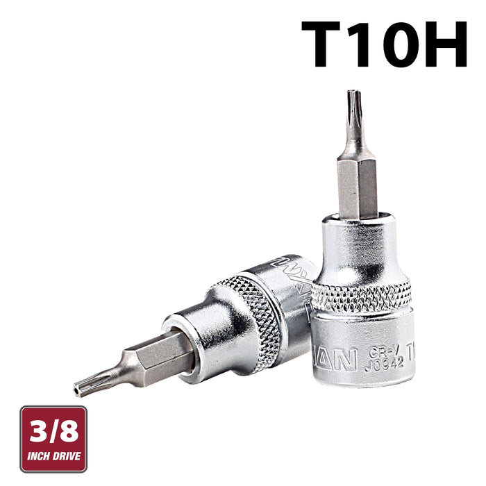 Fixman Fixman 3/8' Dr.Bit Socket T10 H Torx Security Fix J0942