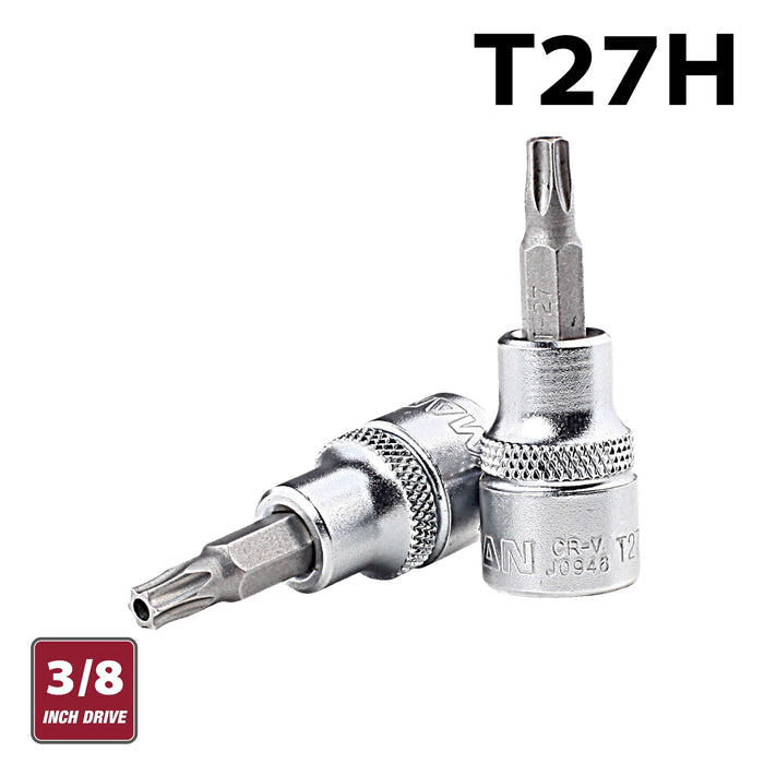 Fixman Fixman 3/8' Dr.Bit Socket T27 H Torx Security Fix J0946
