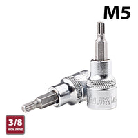Fixman Fixman 3/8' Dr.Bit Spline Socket M5 Fix J0953