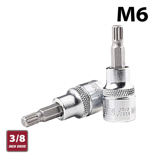 Fixman Fixman 3/8' Dr.Bit Spline Socket M6 Fix J0954