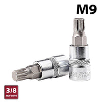Fixman Fixman 3/8' Dr.Bit Spline Socket M9 Fix J0956