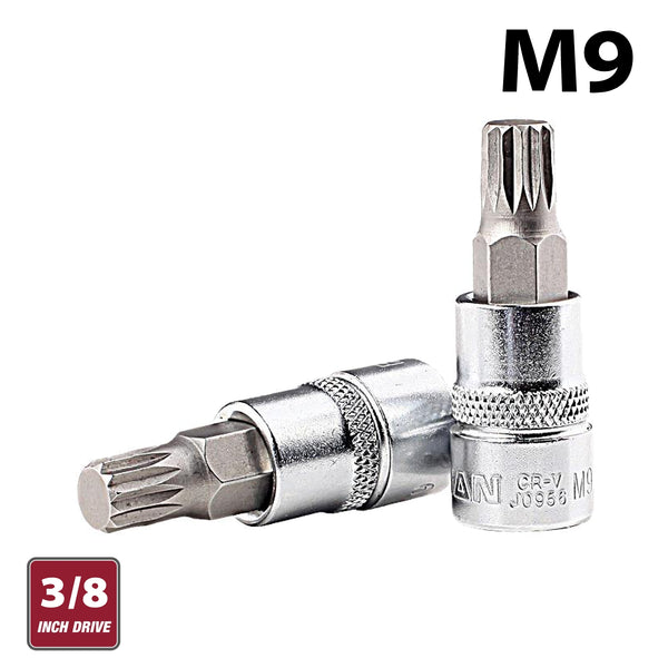 Fixman Fixman 3/8' Dr.Bit Spline Socket M9 Fix J0956