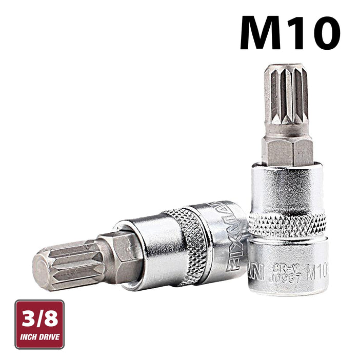 Fixman Fixman 3/8' Dr.Bit Spline Socket M10 Fix J0957