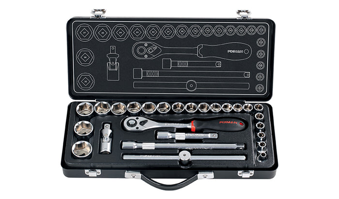 FIXMAN FIXMAN 26 PIECE SOCKET SET 1/2
