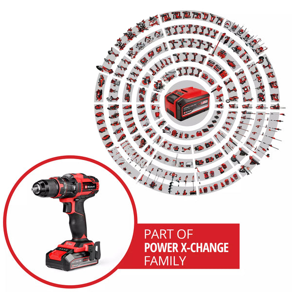 Einhell TE-CD 18/44 LI 1X 2.5AH cordless impact drill - 4514287