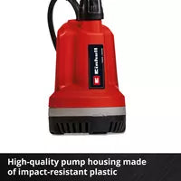 Einhell Cordless Clear Water Pump GE-PP 18 RB Li Solo 4170429 Einhell
