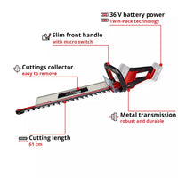 Einhell | Cordless Hedge Trimmer GE-CH 36/61 Li-Solo – 3410965