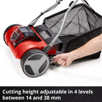 Einhell | Cordless Cylinder Lawn Mower GE-HM 18/38 Li-Solo - 3414200
