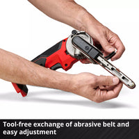 Einhell | Cordless Bandfile TE-BF 18 Li- (Battery Excluded) - 4461000