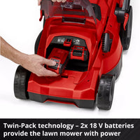Einhell | Cordless Lawn Mower Ge-Cm 36/37 Li-Solo - 3413172