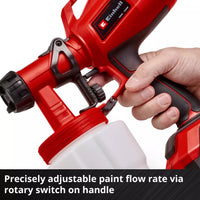 Einhell | Cl.Paint Spray Sys (Spray Gun) TC-SY 18/60 Li-Solo – 4260025