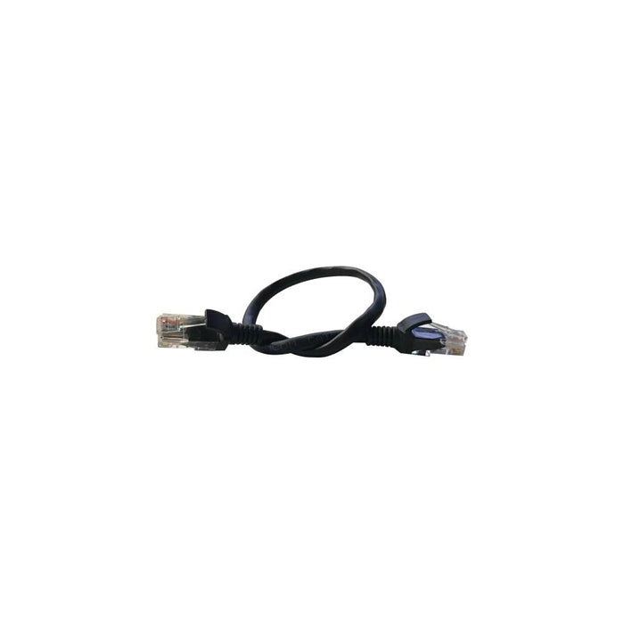 FLYLEAD CAT6 Ethernet Cable 0.25m Black | High-Speed Internet LAN Cord | Chavda.com