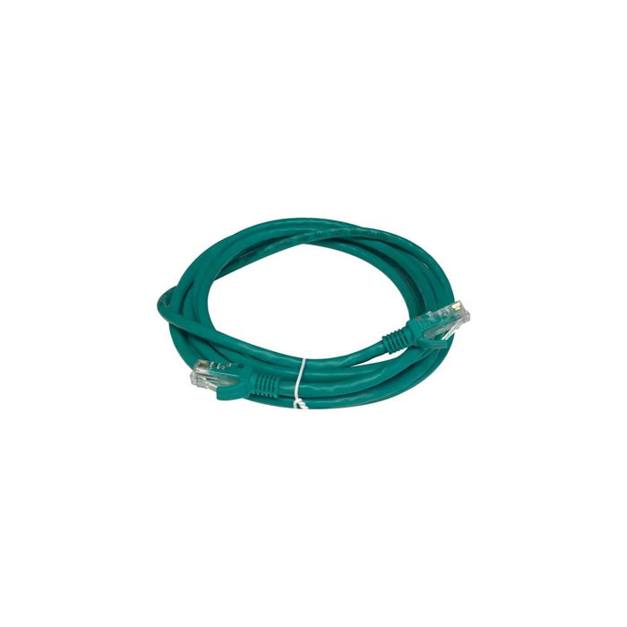 FLYLEAD CAT6 Ethernet Cable - 3m Green Network Patch Cord for High Speed Data Transfer