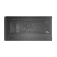 Antec FLUX ATX WOOD Mid Tower Gaming Chassis – Black-FLUX