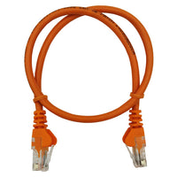 Linkbasic 50cm UTP Cat5e Flylead Orange