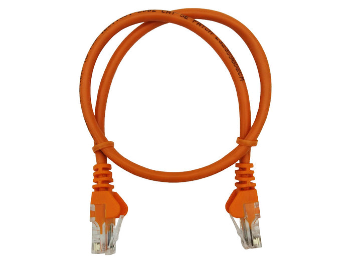 Linkbasic 50cm UTP Cat5e Flylead Orange