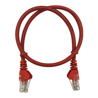 Linkbasic 50cm UTP Cat5e Flylead Red