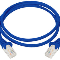 Linkbasic 1 Metre UTP Cat5e Flylead Blue