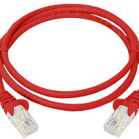 Linkbasic 1 Metre UTP Cat5e Flylead Red
