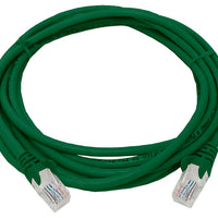 Linkbasic 3 Metre UTP Cat5e Flylead Green