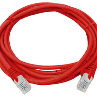 Linkbasic 3 Metre UTP Cat5e Flylead Red