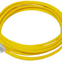 LINKBASIC 5M Yellow Cat5e Ethernet Cable: High-Speed UTP Patch Cord for Reliable Network Connectivity