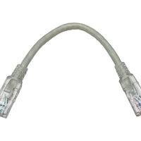 Linkbasic 22cm UTP Cat6 Flylead Grey