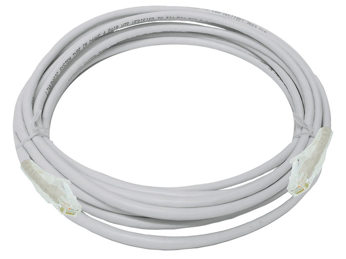 Linkbasic 5 Metre UTP Cat6a Flylead Grey
