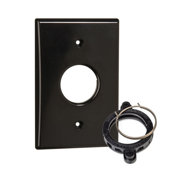 FLEXO MOUNTING WALL PLATE & FLANGE (FMS1.50FKBK) - NET-SOCK-FMS1.50FKBK