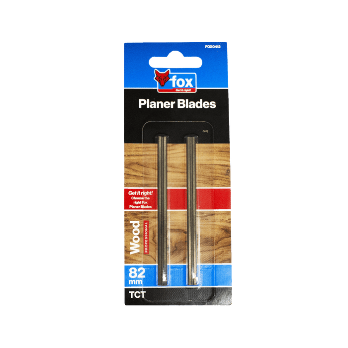FOX0412 - FOX PLANER BLADE REVERSIBLE 82MM TCT