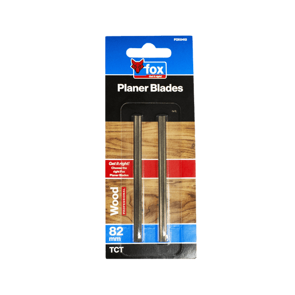 Fox Planer Blade Reversible 82 Mm Tctxxx Fox0412