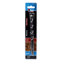 FOX 13mm Masonry Drill Bit - Carbide Tipped Professional Grade for Brick, Block, and Stone