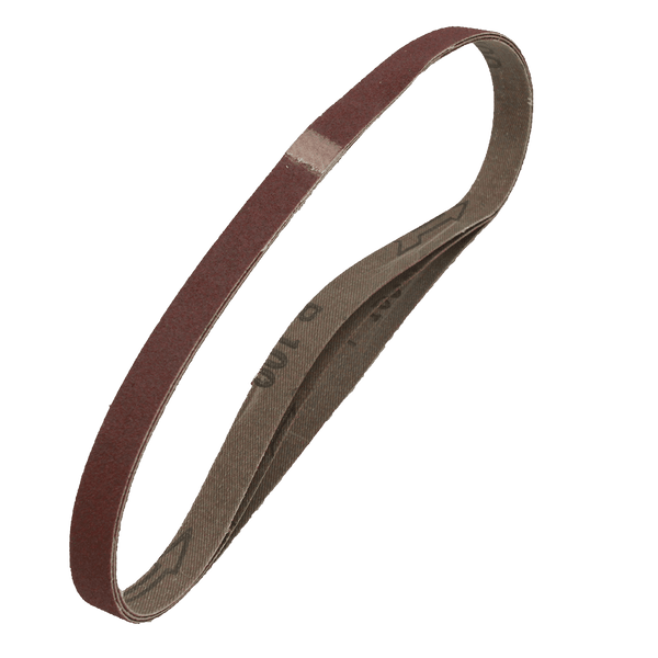 Fox Sanding Belt 13x533mm - Fine Grit Abrasive Belt for Wood and Metal Sanding, Powerfile Belt