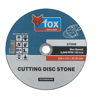 Disc Fox Cut Masonry Std 230 X3.0 Mm Fox91275