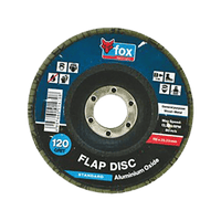 FOX91470 - DISC FOX FLAP STD ALU/OXIDE 115MM 120G