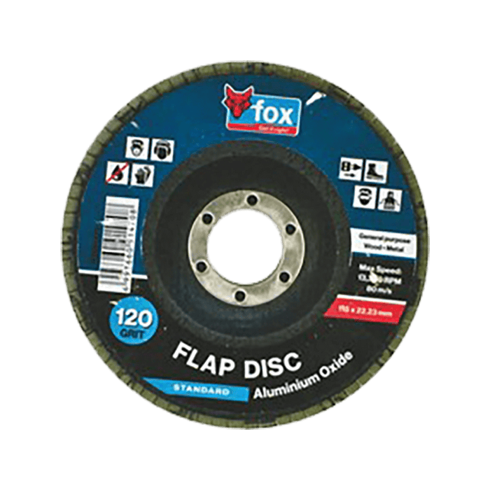 FOX91470 - DISC FOX FLAP STD ALU/OXIDE 115MM 120G