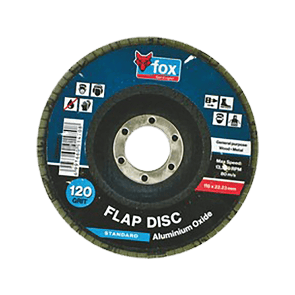 Disc Fox Flap Std Alu/Oxide 115 Mm 120 G Fox91470