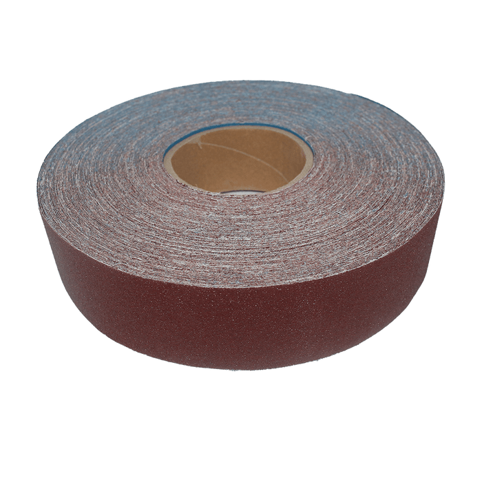 ABR FOX Economy Sanding Roll 50x50M P100G - Abrasive Roll for Wood, Metal, & More (FOX91905)