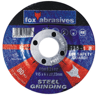 FOX92182 - DISC FOX GRIND STEEL STD 115X6.0MM