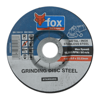 FOX92183 - DISC FOX GRIND STEEL STD 125X6.0MM