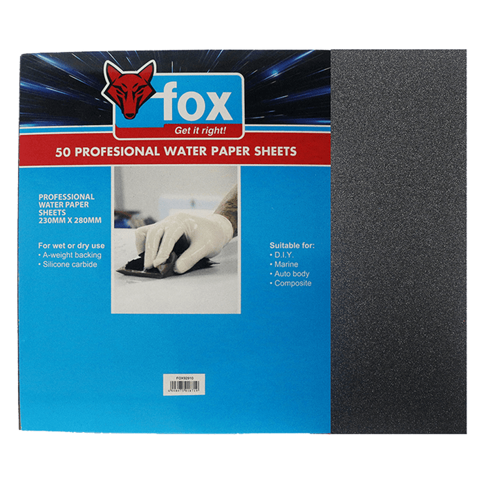 FOX92910 - ABR FOX WATERPAPER PRO P 100 P/50