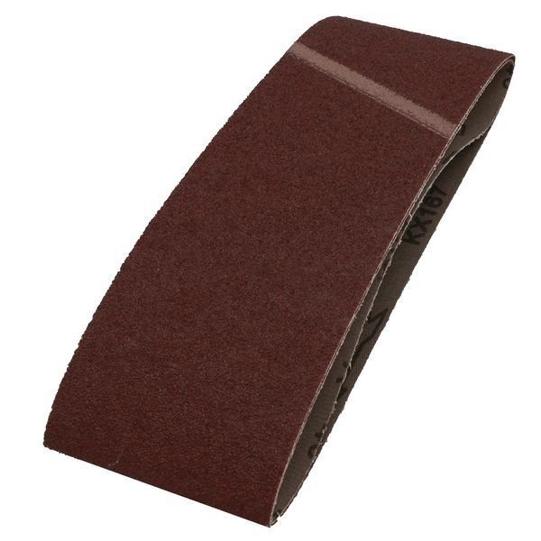 FOX96360 Sanding Belt: 100x610mm Coarse Grit Abrasive Belt for Woodworking & Metal