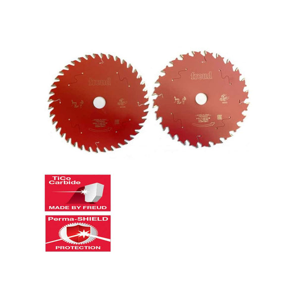 Freud: Saw blade for Wood Twinpack Ø 165x20 mm Z 24/40  -  (SKU: FR07S001H)